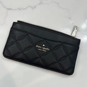 Kate Spade Black Quilted Women's Wallet